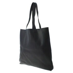 Gucci leather bag logo tote black